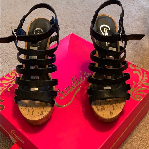 Candies Platform Wedges - Picture 4 of 4